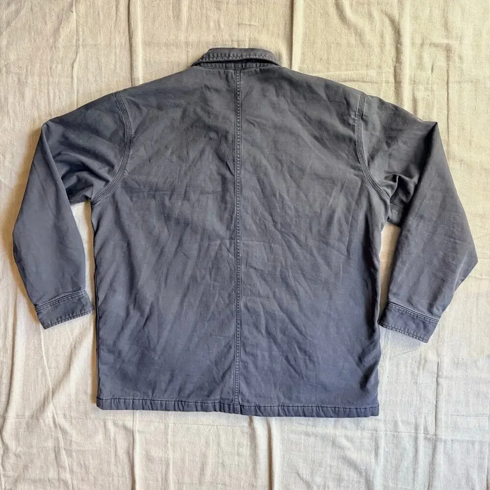 Carhartt Shacket Men's XL Rigby Shirt Jacket Blanket Lined Gray Fleece Rugged